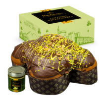 colomba artigianale pistacchio con barattolo crema pistacchio